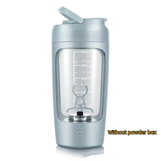 ShakeStream Electric Portable Whey Protein Shaker Bottle