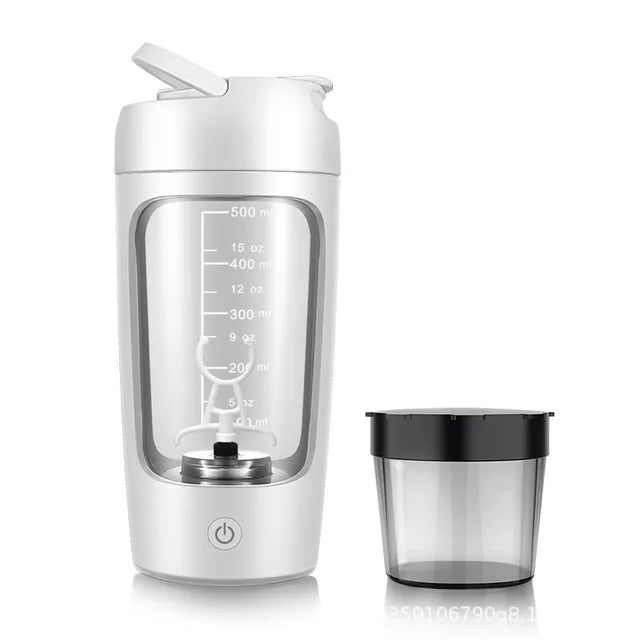 ShakeStream Electric Portable Whey Protein Shaker Bottle