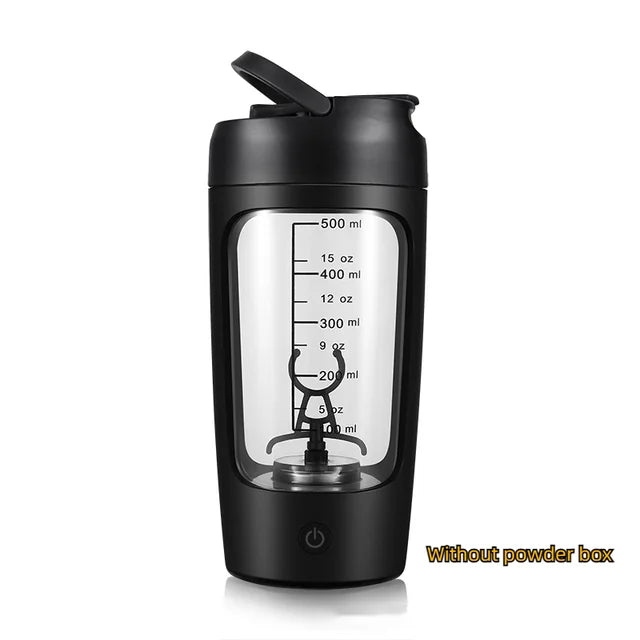 ShakeStream Electric Portable Whey Protein Shaker Bottle