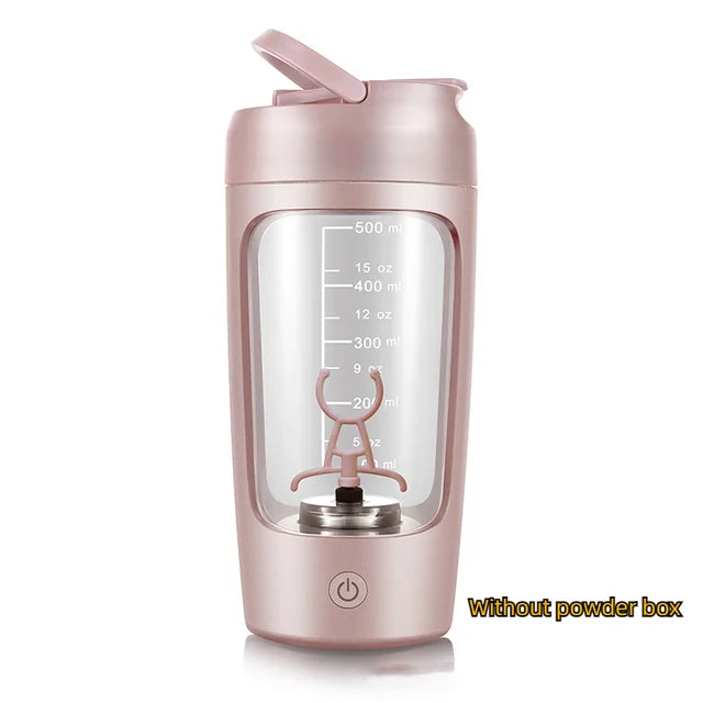 ShakeStream Electric Portable Whey Protein Shaker Bottle