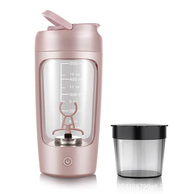 ShakeStream Electric Portable Whey Protein Shaker Bottle