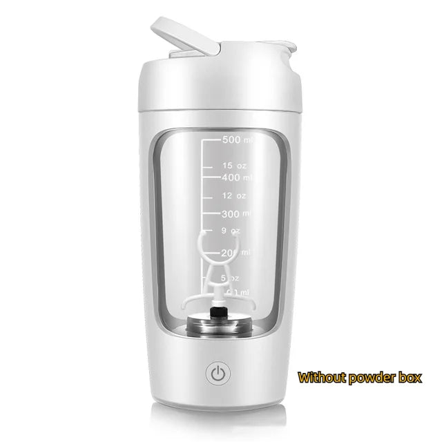 ShakeStream Electric Portable Whey Protein Shaker Bottle